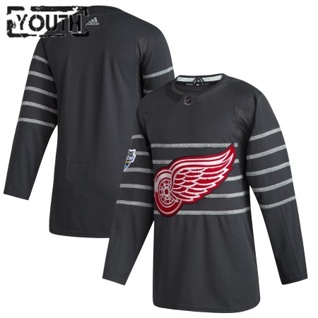 Barn NHL Detroit Red Wings Tröjor Blank Grå Adidas 2020 All-Star Authentic Barn NHL Detroit Red Wings Tröjor Blank Grå Adidas 2020 All-Star Authentic